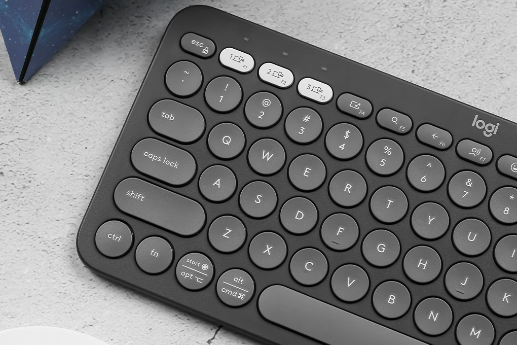 Bàn Phím Bluetooth Logitech K380s Màu Đen