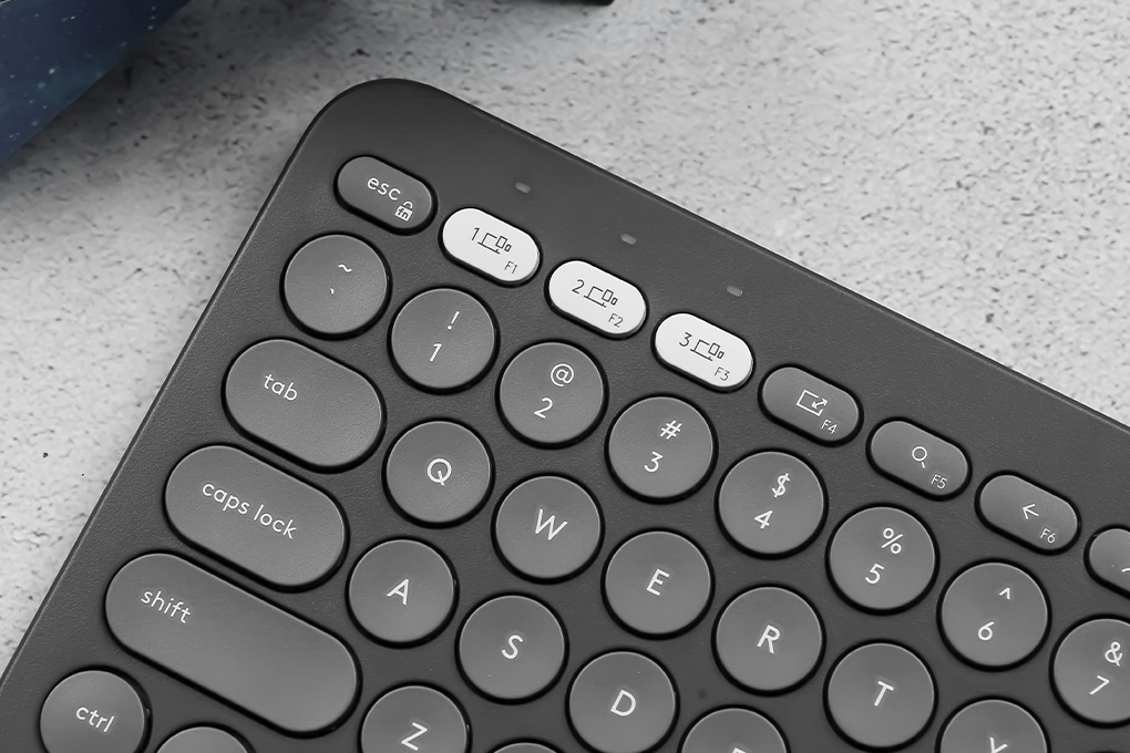 Bàn Phím Bluetooth Logitech K380s Màu Đen