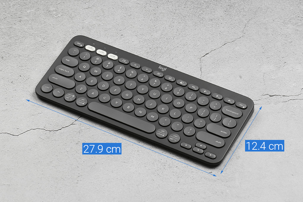 Bàn Phím Bluetooth Logitech K380s Màu Đen