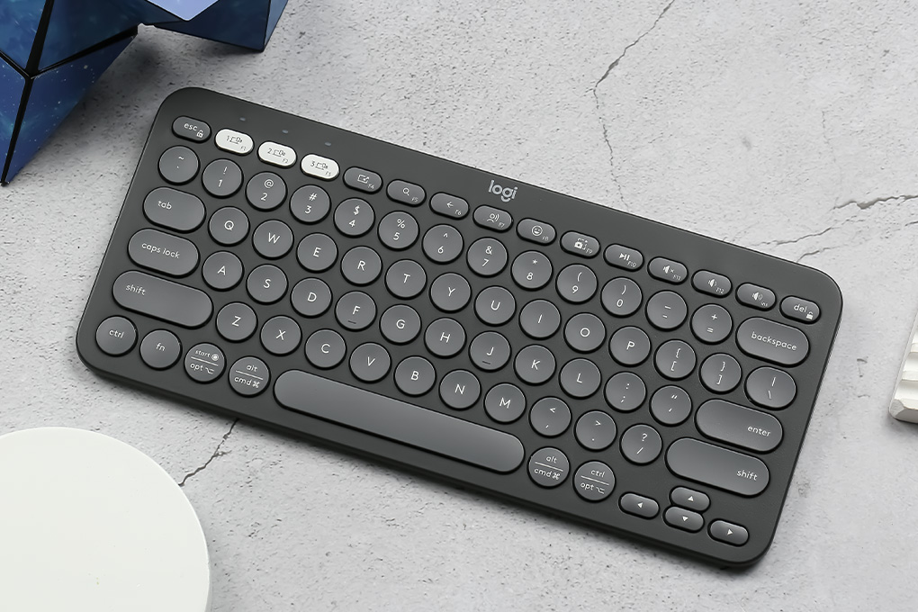 Bàn Phím Bluetooth Logitech K380s Màu Đen