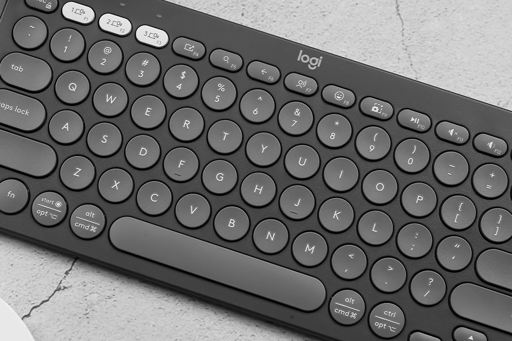 Bàn Phím Bluetooth Logitech K380s Màu Đen