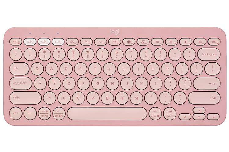 Bàn phím Bluetooth Logitech K380s Màu Hồng