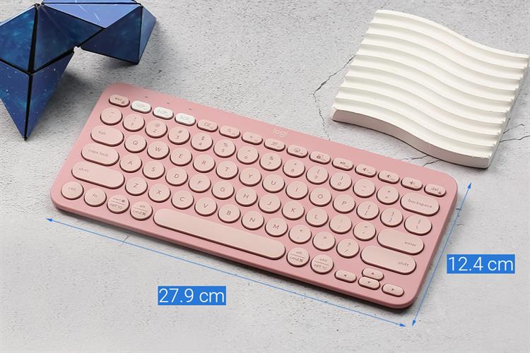Bàn Phím Bluetooth Logitech K380s Màu Hồng