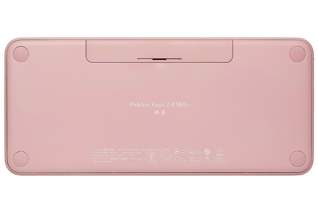 Bàn Phím Bluetooth Logitech K380s Màu Hồng
