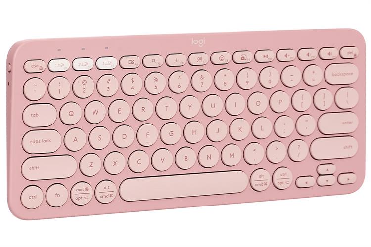 Bàn Phím Bluetooth Logitech K380s Màu Hồng