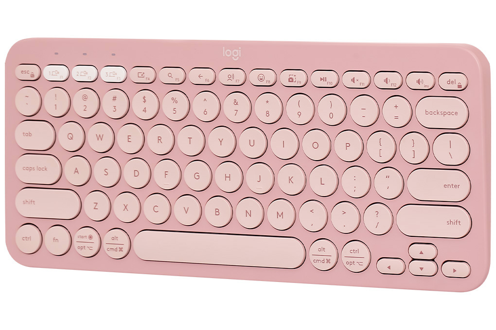 Bàn Phím Bluetooth Logitech K380s Màu Hồng