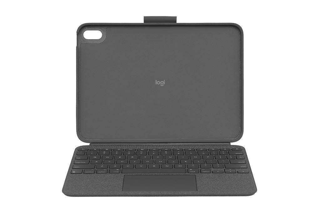 Bàn Phím iPad Logitech Combo Touch Gen 10TH/A16 Màu Xám