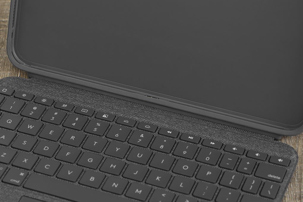 Bàn Phím iPad Logitech Combo Touch Gen 10TH/A16 Màu Xám