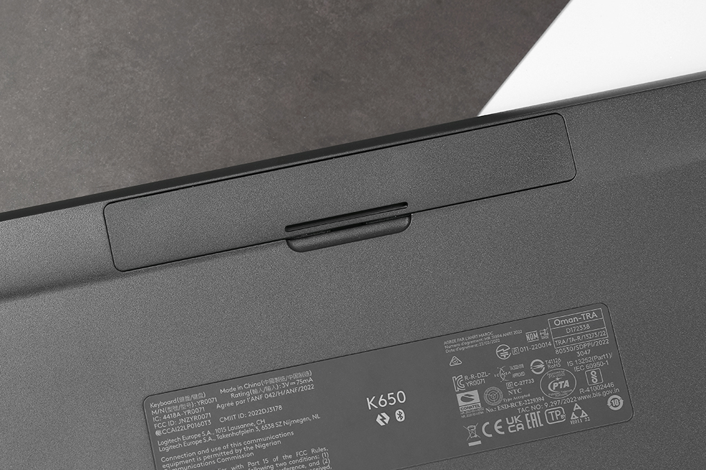 Bàn Phím Bluetooth Logitech Signature K650 Màu Xám than