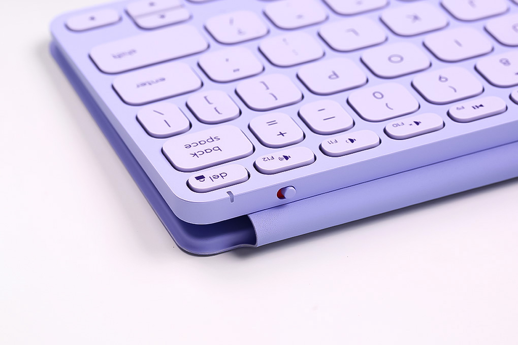 Bàn Phím Bluetooth Logitech Keys-To-Go 2 Màu Tím nhạt