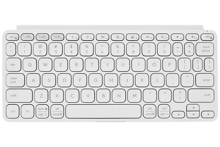Bàn Phím Bluetooth Logitech Keys-To-Go 2 Màu Trắng - Xám