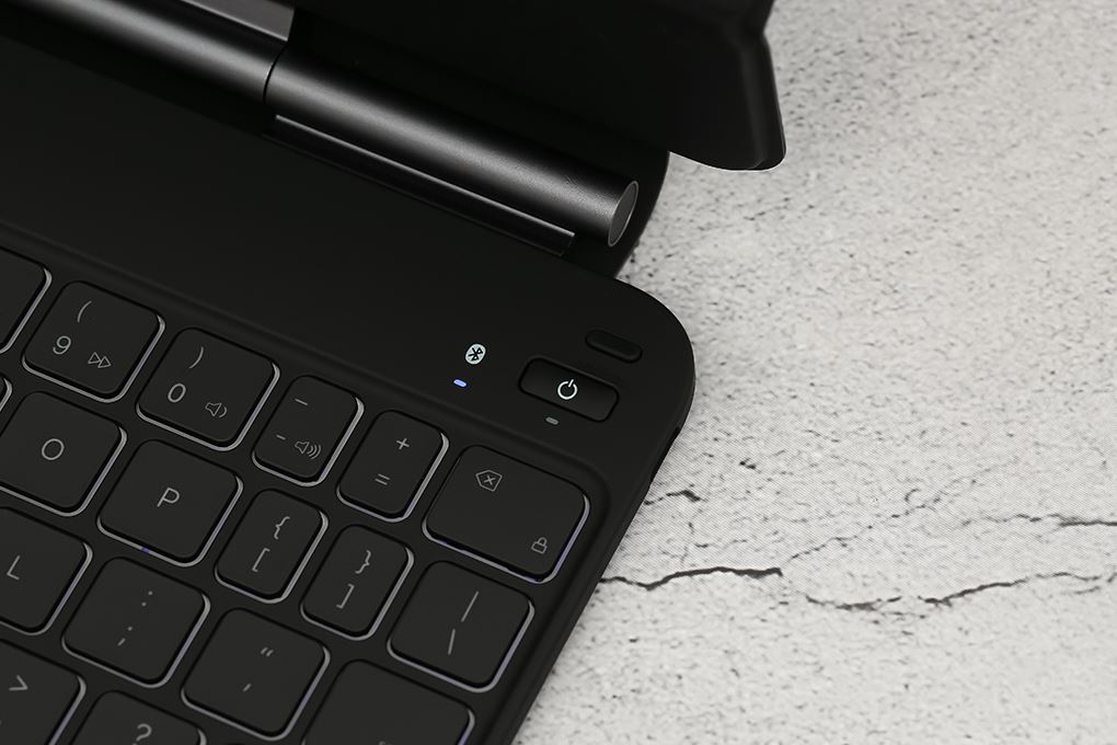 Bao Da Kèm Bàn Phím iPad ESR Magnetic Rebound 360 Air 11 2024 Màu Đen
