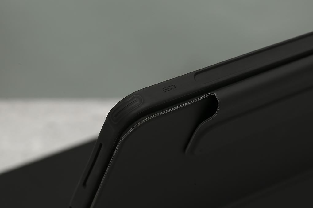 Bao Da Kèm Bàn Phím iPad ESR Magnetic Rebound 360 Air 11 2024 Màu Đen