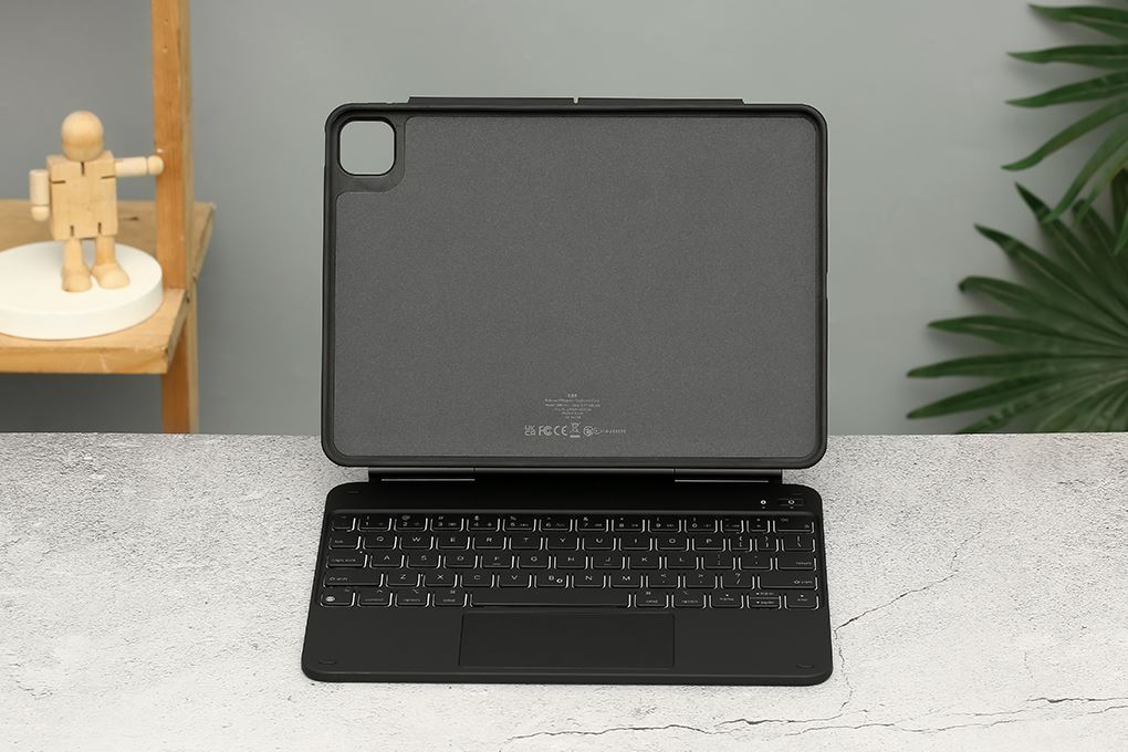 Bao Da Kèm Bàn Phím iPad ESR Magnetic Rebound 360 Air 11 2024 Màu Đen