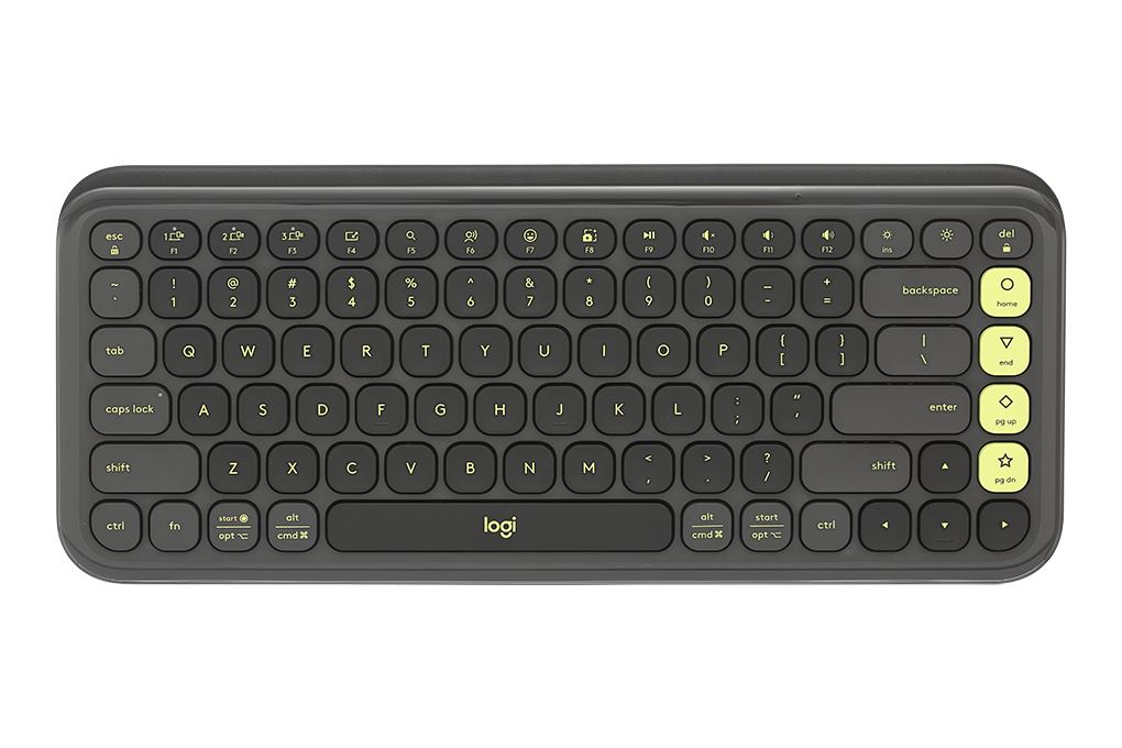 Bộ Bàn Phím Chuột Bluetooth Logitech Pop Icon Màu Đen