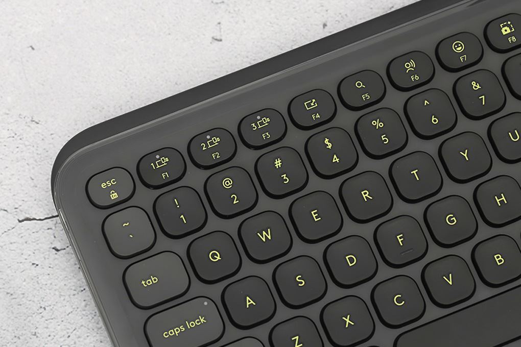 Bộ Bàn Phím Chuột Bluetooth Logitech Pop Icon Màu Đen