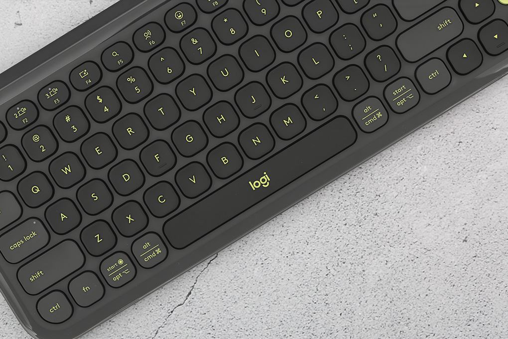 Bộ Bàn Phím Chuột Bluetooth Logitech Pop Icon Màu Đen