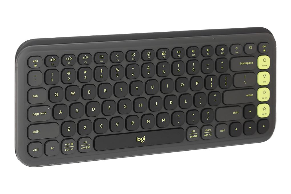 Bộ Bàn Phím Chuột Bluetooth Logitech Pop Icon Màu Đen