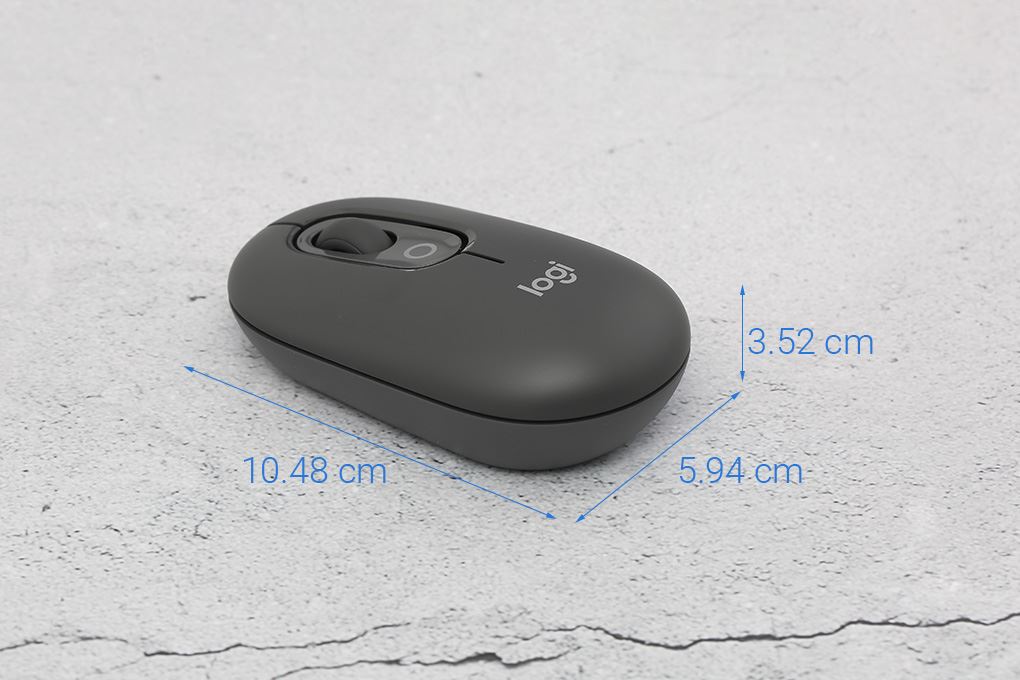 Bộ Bàn Phím Chuột Bluetooth Logitech Pop Icon Màu Đen