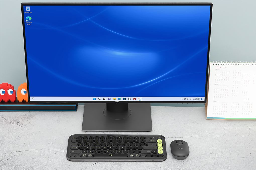 Bộ Bàn Phím Chuột Bluetooth Logitech Pop Icon Màu Đen