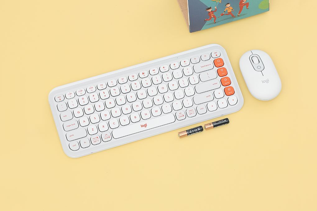 Bộ Bàn Phím Chuột Bluetooth Logitech Pop Icon - 20