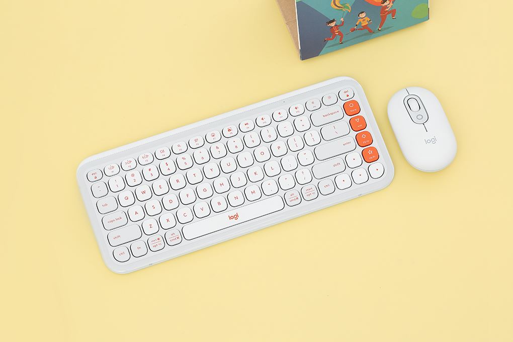 Bộ Bàn Phím Chuột Bluetooth Logitech Pop Icon - 5