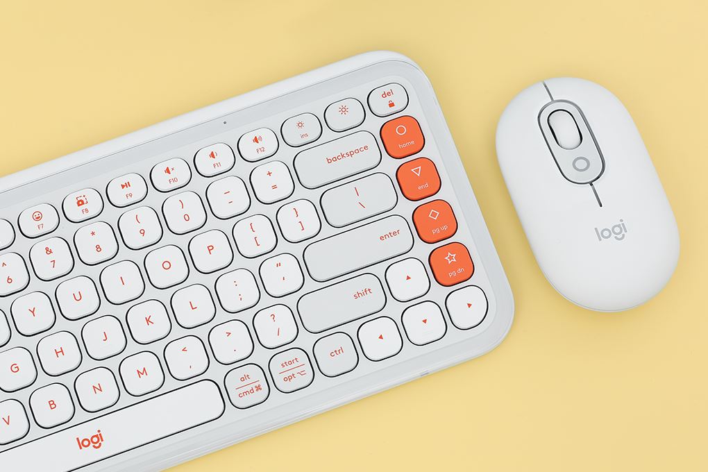 Bộ Bàn Phím Chuột Bluetooth Logitech Pop Icon - 10