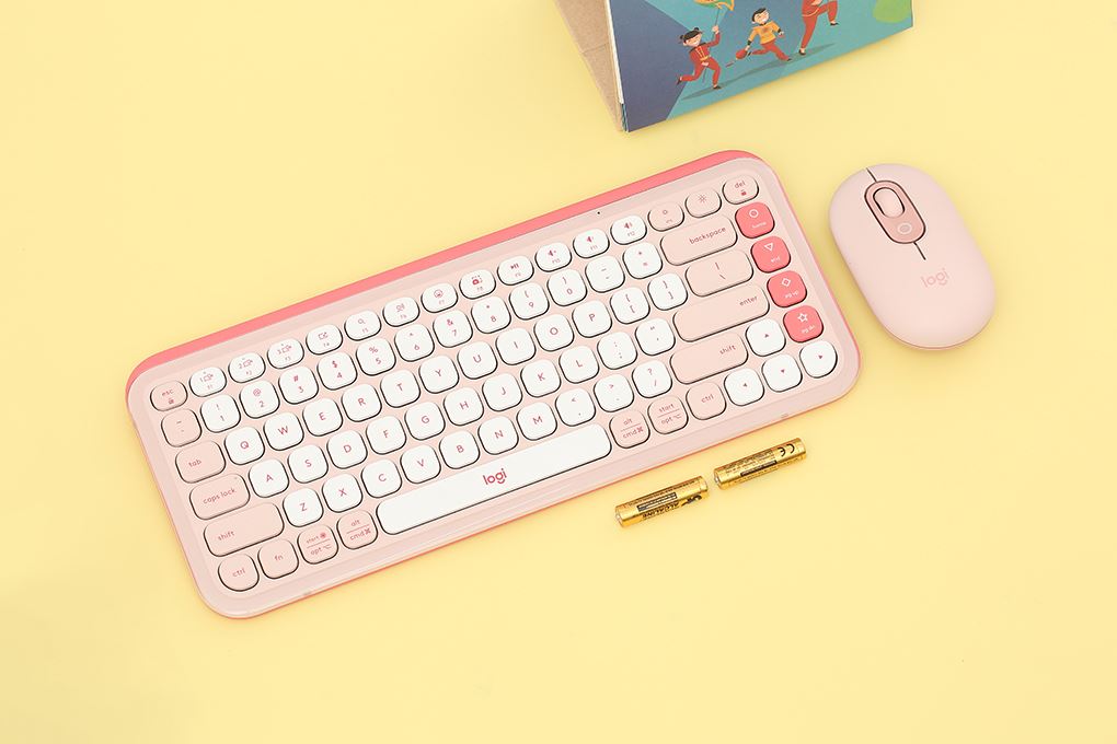 Bộ Bàn Phím Chuột Bluetooth Logitech Pop Icon - 20