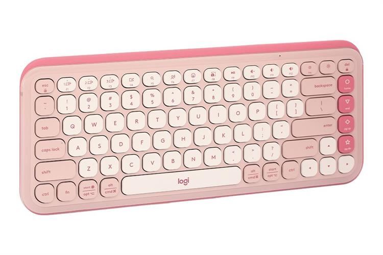 Bộ Bàn Phím Chuột Bluetooth Logitech Pop Icon Màu Hồng