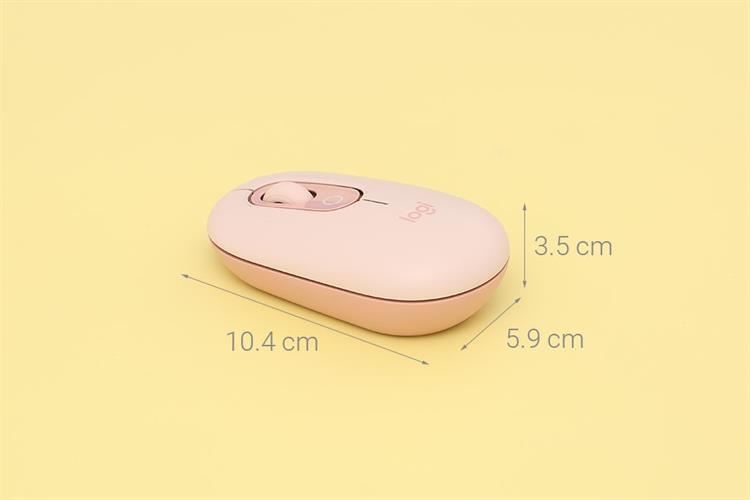 Bộ Bàn Phím Chuột Bluetooth Logitech Pop Icon Màu Hồng