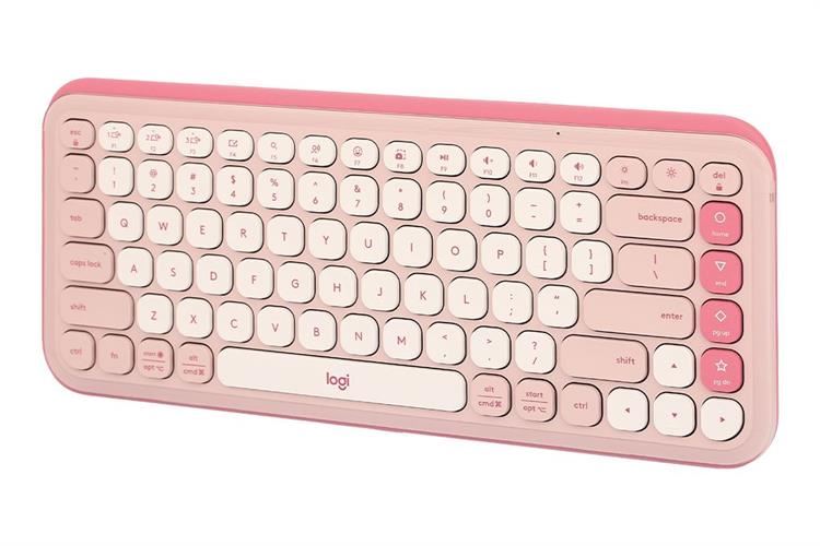 Bộ Bàn Phím Chuột Bluetooth Logitech Pop Icon Màu Hồng