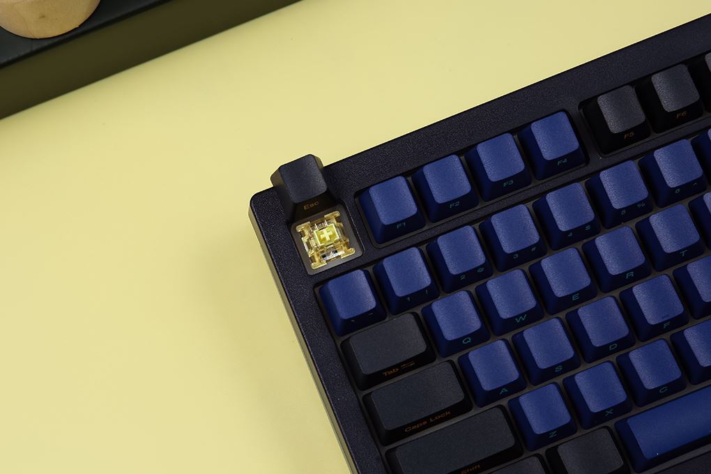 Bàn Phím Cơ Bluetooth Akko 5075B Plus Horizon Màu Xanh đen
