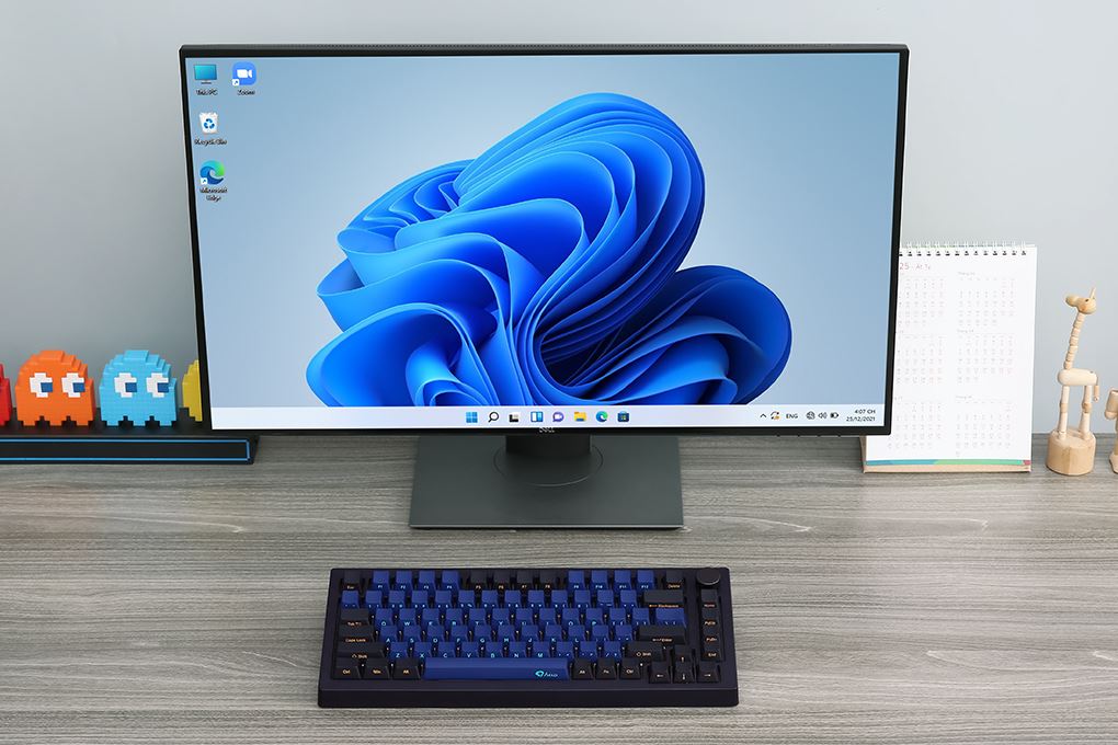 Bàn Phím Cơ Bluetooth Akko 5075B Plus Horizon Màu Xanh đen