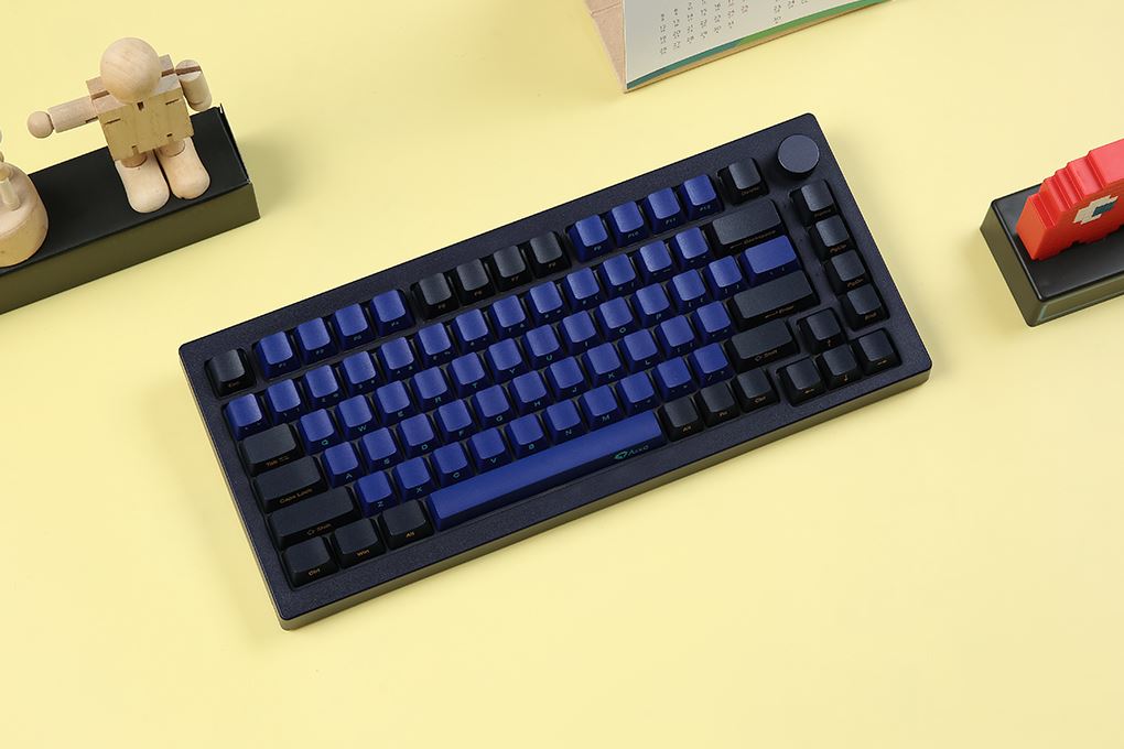Bàn Phím Cơ Bluetooth Akko 5075B Plus Horizon Màu Xanh đen