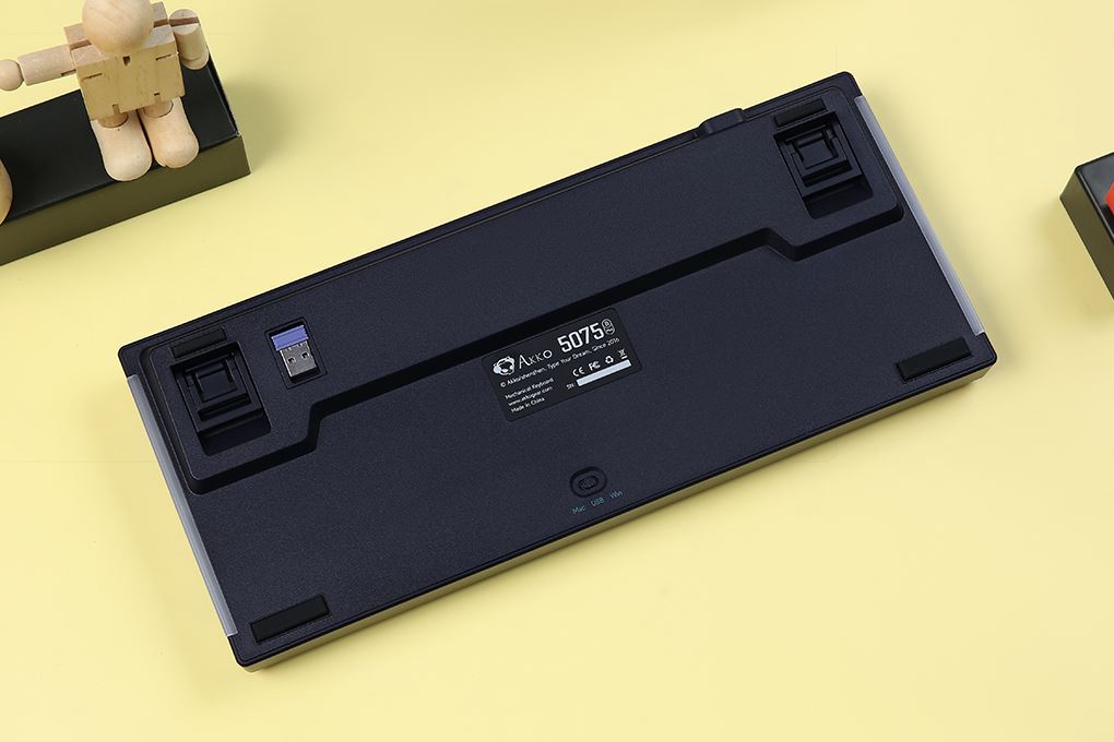 Bàn Phím Cơ Bluetooth Akko 5075B Plus Horizon Màu Xanh đen