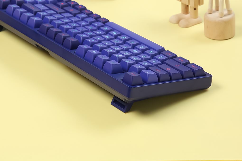 Bàn Phím Cơ Có Dây Akko 3098 Neon Màu Xanh tím