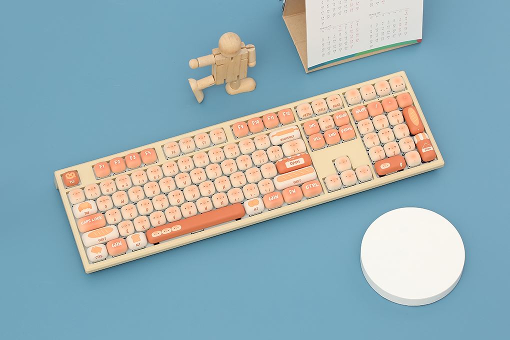 Bàn Phím Cơ Bluetooth Akko MonsGeek MG108B Bun Wonderland - 4