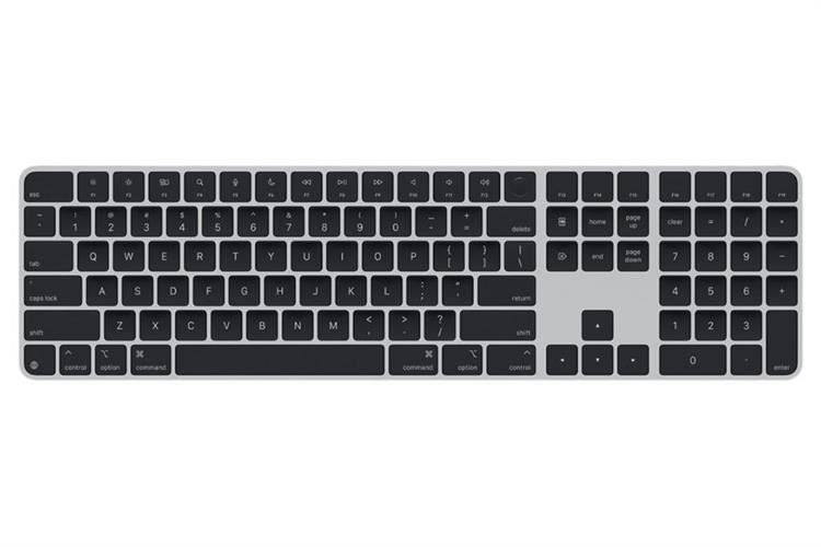 Bàn Phím Apple Magic Keyboard USB C Touch ID có phím số Màu Đen