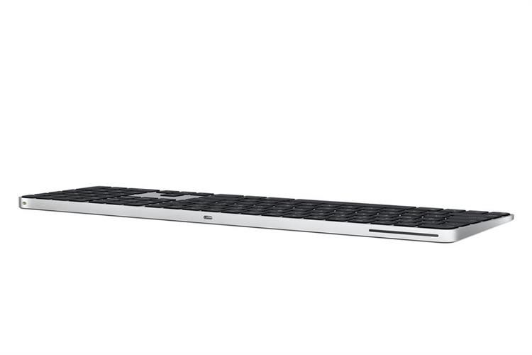 Bàn Phím Apple Magic Keyboard USB C Touch ID có phím số Màu Đen