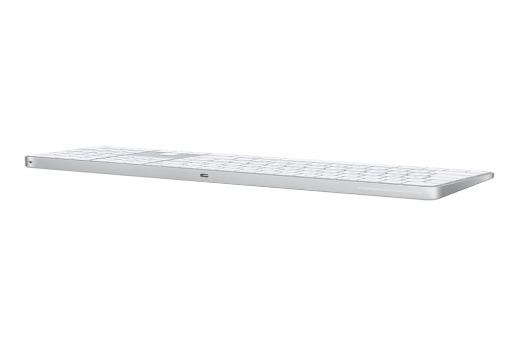 Bàn Phím Apple Magic Keyboard USB C Touch ID có phím số Màu Trắng