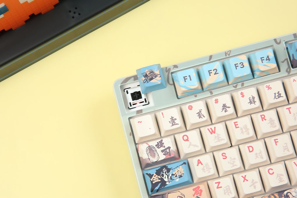 Bàn Phím Cơ Bluetooth Akko 5108 SE Joy of Life Piano Pro Màu Xám