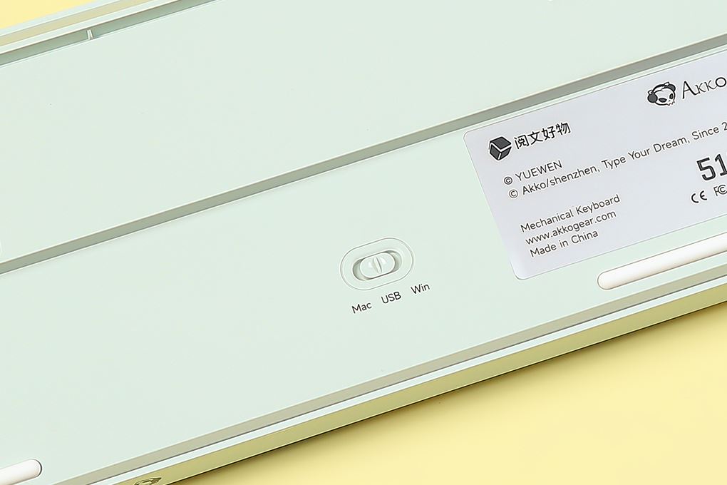 Bàn Phím Cơ Bluetooth Akko 5108 SE Joy of Life Piano Pro Màu Xám