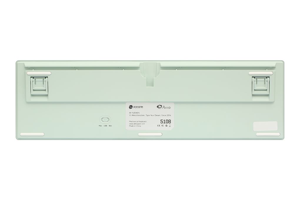 Bàn Phím Cơ Bluetooth Akko 5108 SE Joy of Life Piano Pro Màu Xám