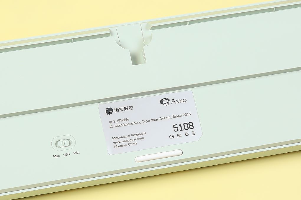 Bàn Phím Cơ Bluetooth Akko 5108 SE Joy of Life Piano Pro Màu Xám