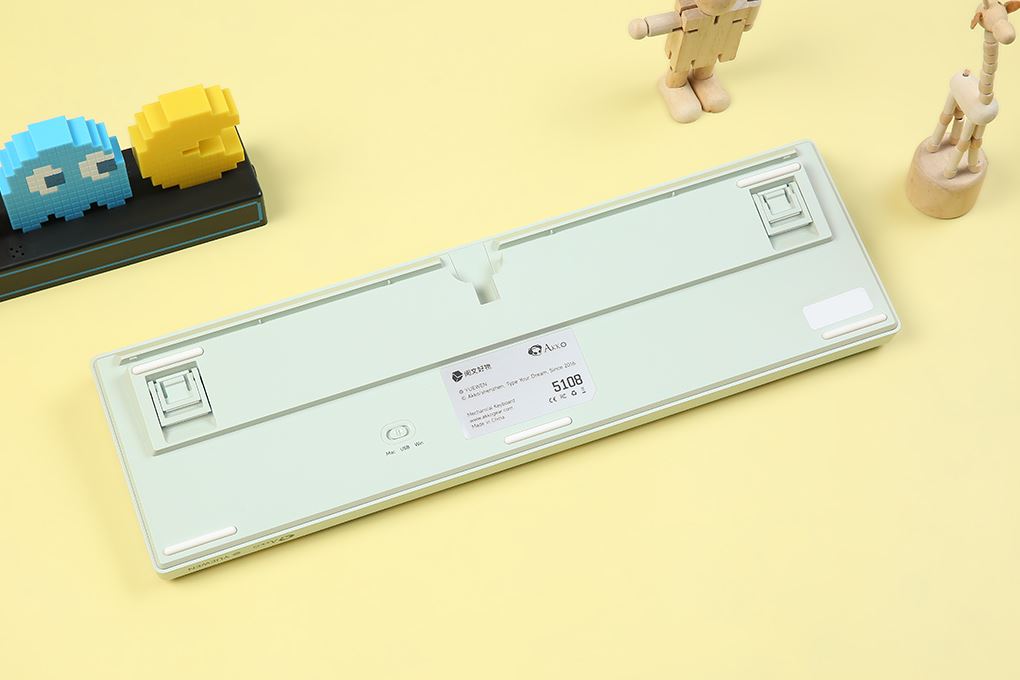 Bàn Phím Cơ Bluetooth Akko 5108 SE Joy of Life Piano Pro Màu Xám