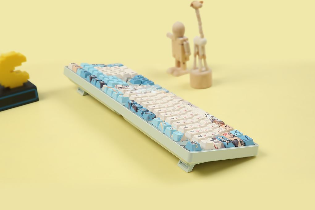 Bàn Phím Cơ Bluetooth Akko 5108 SE Joy of Life Piano Pro Màu Xám