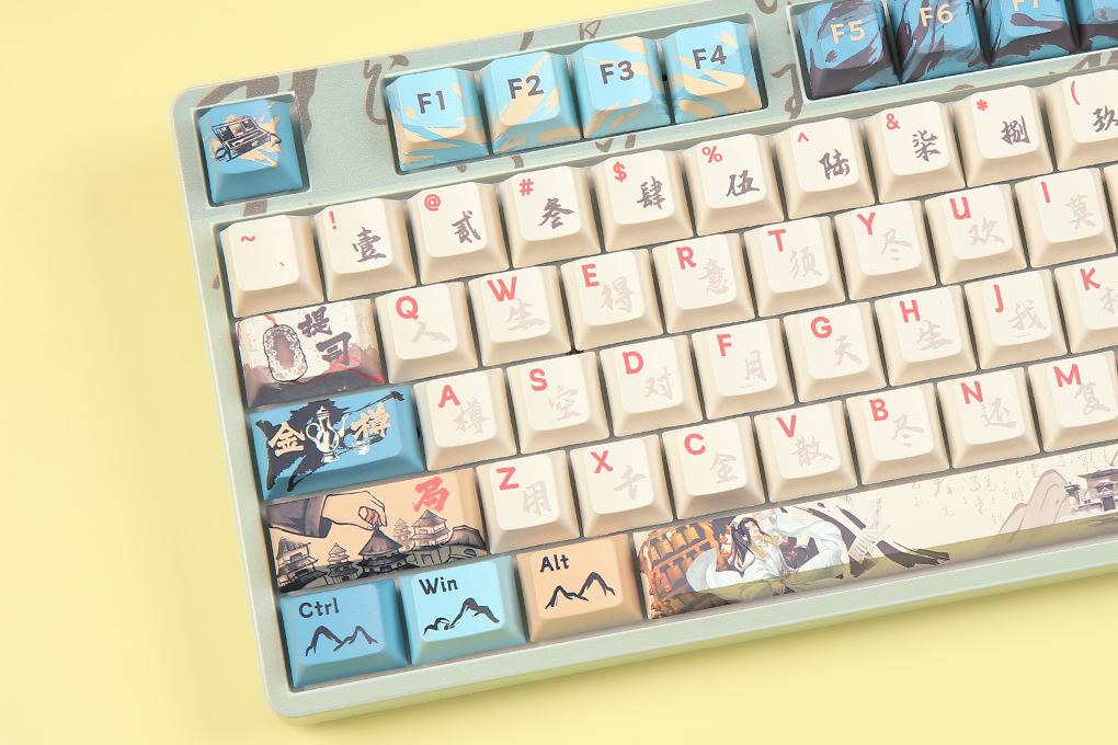 Bàn Phím Cơ Bluetooth Akko 5108 SE Joy of Life Piano Pro Màu Xám