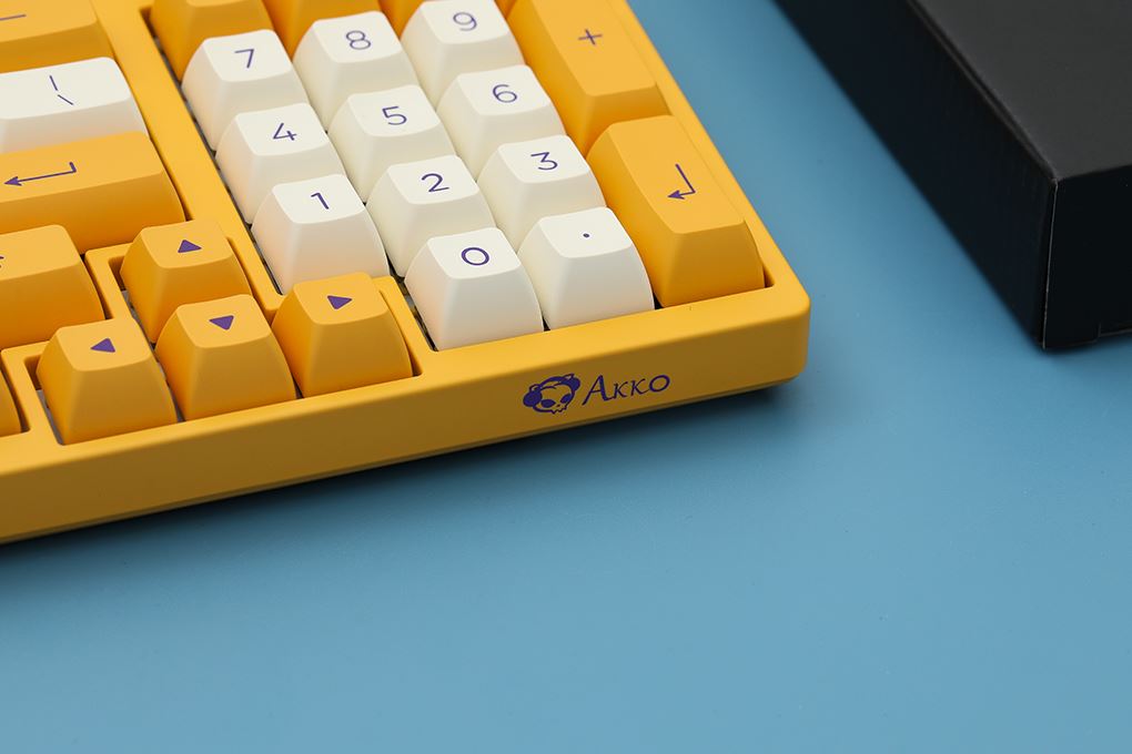 Bàn phím Cơ Có Dây Akko 3098S Los Angeles V3 Creamy Yellow Pro Màu vàng