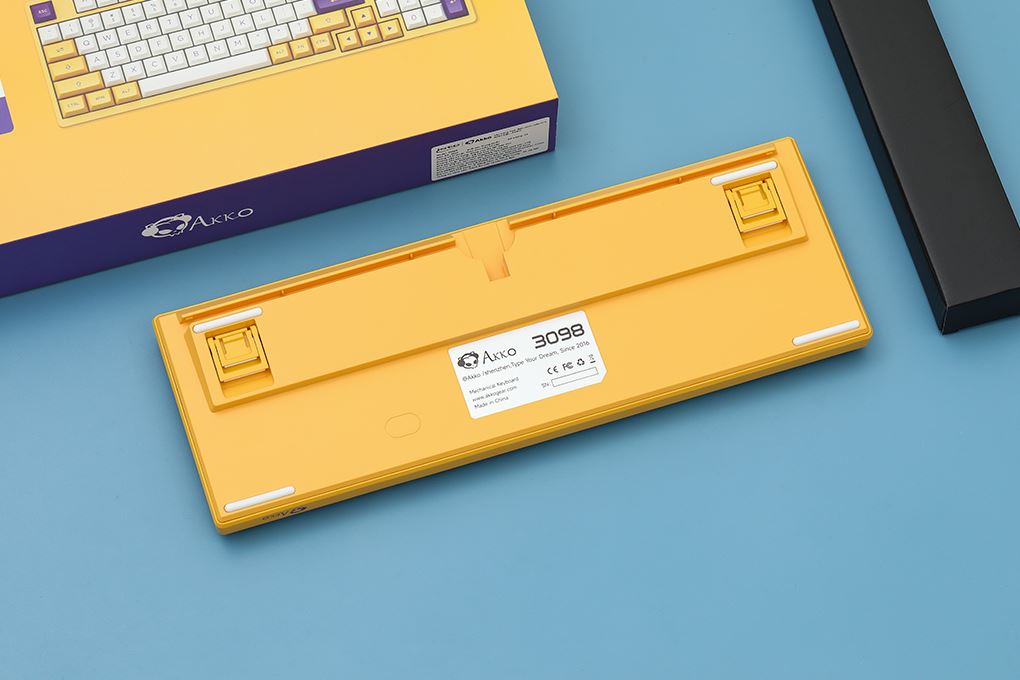 Bàn phím Cơ Có Dây Akko 3098S Los Angeles V3 Creamy Yellow Pro Màu vàng