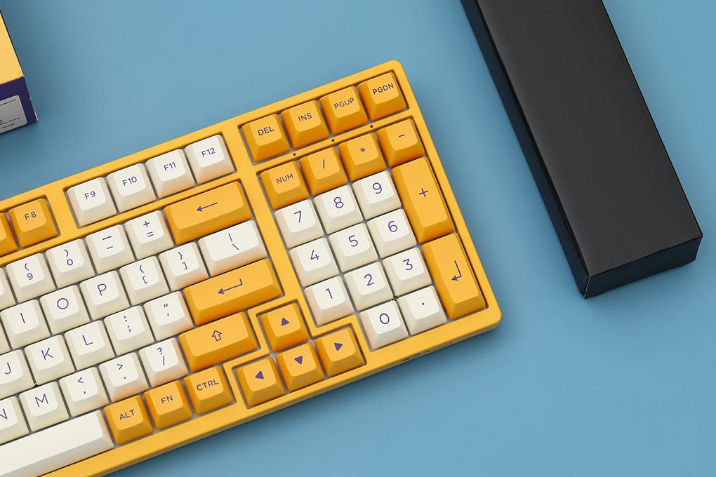 Bàn phím Cơ Có Dây Akko 3098S Los Angeles V3 Creamy Yellow Pro Màu vàng
